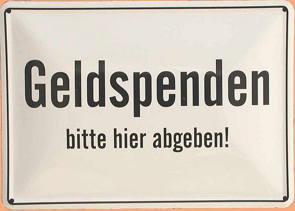 Geldspenden